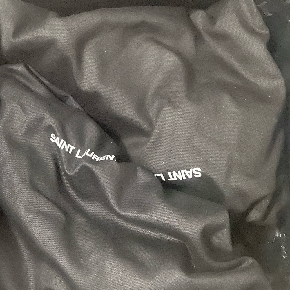 Saint Laurent Glossy Black Heels size 38 - Picture 6 of 7